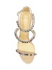 Alexa Crystals Embellished Suede Sandals
