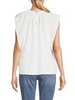 Cap Sleeve Chiffon Top