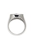 Sterling Silver & Black Spinel Snake Ring