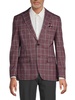 Windowpane Check Blazer