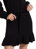 Kiana Drop Shoulder Wool Blend Mini Dress