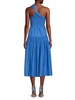 Aubrey Cutout One Shoulder Midi Dress