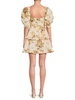 Floral Ruffle Mini Dress