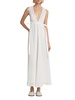 Lorna V-Neck Midi-Dress