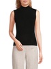 Ribbed Mockneck Top