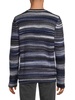 Rick Striped Virgin Wool Blend Sweater