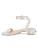 Dncr Suede Block Heel Sandals