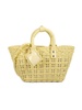Woven Design Top Handle Bag