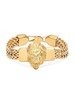 Stainless Steel Lion Head Box Chain Bracelet