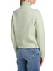 Sequin-Embroidered Quarter-Zip Sweater