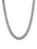 Sterling Silver Cuban Chain Necklace/26"