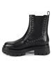 51MM Stud Leather Ankle Boots