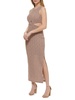 Cut Out Knit Maxi Dress