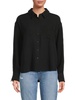 Solid Drop-Shoulder Shirt
