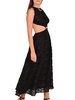 Brigitte Cutout Open Back Midi Dress