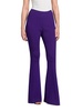 Rib Knit Flare Trousers