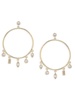 18K Goldplated & Cubic Zirconia Drop Earrings