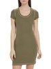 Rib-Knit Body-Con Minidress