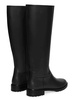 City 35MM Leather Block Heel Calf Boots