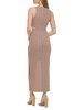 Cut Out Knit Maxi Dress