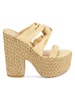 Playa Sohigh Knot Platform Sandals