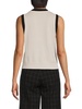 Ribbed Sleeveless Sweater