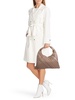 Dakota Textured Leather Hobo Bag