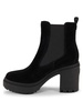 Fayth 87MM Platform Heel Ankle Boots