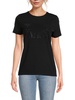 Logo Rhinestone Embellished T-Shirt