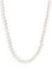 Sterling Silver & 6-7MM Potato Shape Freshwater Pearl Necklace