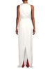 Sia Ruched Cut Out Gown
