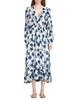 Floral Ruffle Midi Dress