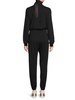 Drawstring Waist Ski Jumpsuit