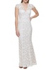 Lace Fit & Flare Gown