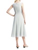 Cutout A-Line Midi-Dress