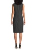 V-neck Virgin Wool-Blend Dress