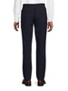 Solid Flat-Front Dress Pants