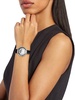 Policromia 33MM Stainless Steel & Alligator Leather Strap Watch