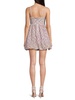 Geometric Corset Mini Dress