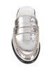 Havan Metallic Leather Mules