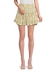 Marion Floral Tiered Mini Skirt