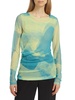 Amber Mesh Jersey Top