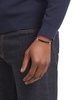 Sterling Silver & Leather Bracelet