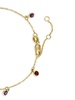14K Yellow Gold & Multi Stone Station Bracelet
