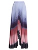 Lemnos Pleated Satin Maxi Skirt