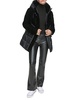 ​Varna Velvet Hooded Puffer Jacket