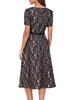 Lace A-Line Midi Dress