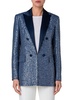 Lucia Sequined Virgin Wool Blend Jacket