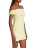 Off Shoulder Bandage Mini Dress