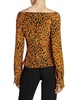 Prasini Printed Silk Top
